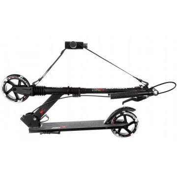 Foldable Scooter Raven Destruct 145mm with handbrake, LED wheels-in Stock!