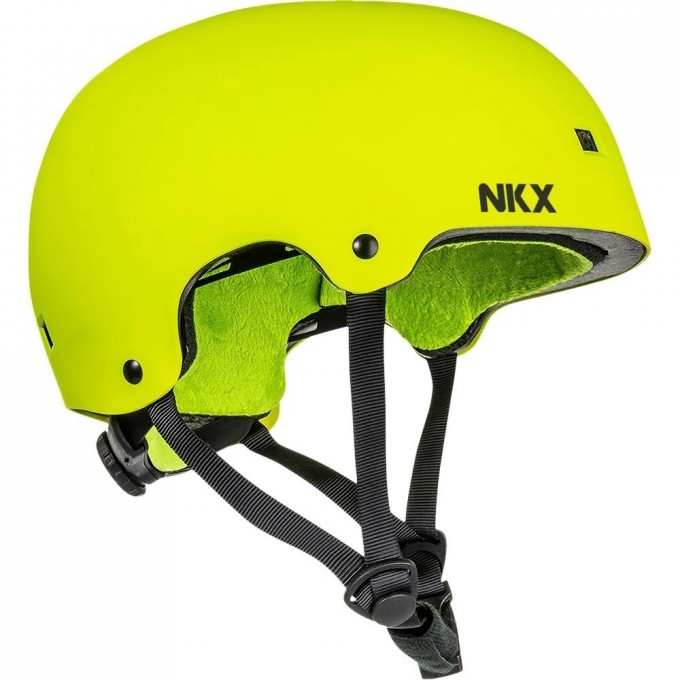 Helmet NKX Brain Saver Limegreen-In Stock!