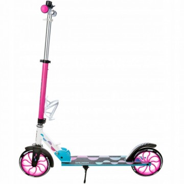 Raven Galaxia Blue/Pink 200mm-With LED wheels and bottle holder in stock