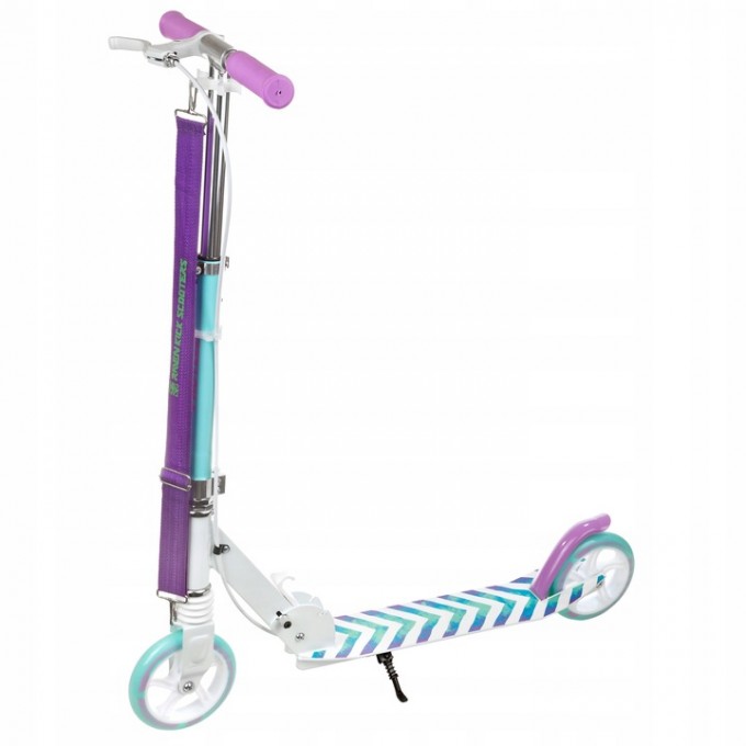 Kids scooter Raven Pastelle 145mm with handbrake and front suspension