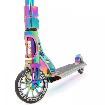 Extra strong higher stunt Scooter Raven Code Neo Chrome 120mm