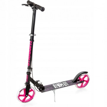 Scooter Raven Straight Black / Pink with 200mm handbrake