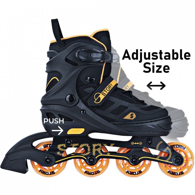 Inline Skates Story Fusion with adjustable size-Best offer!