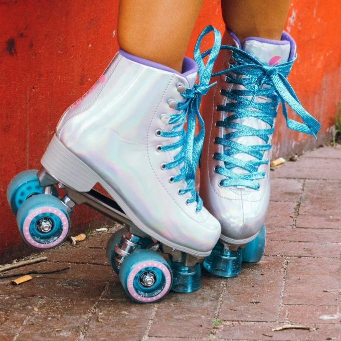 Quad Roller Skates Story Glacier Shiny Silver-With best price!