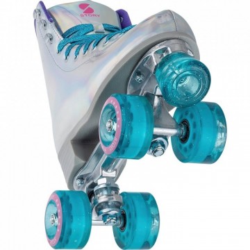 Quad Roller Skates Story Glacier Shiny Silver-With best price!